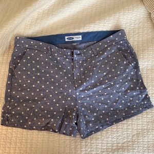 Old Navy Mid-Rise Linen Shorts